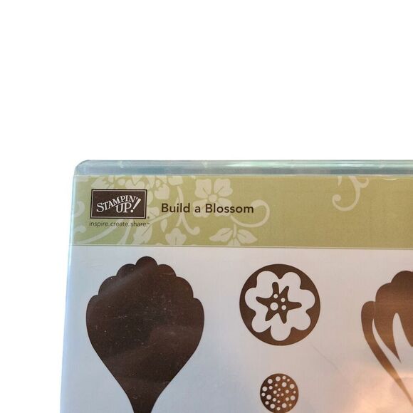 Stampin' Up! BUILD A BLOSSOM Stamp Set of‎ 121994 Floral Leaf Fall Spring - Picture 2 of 5